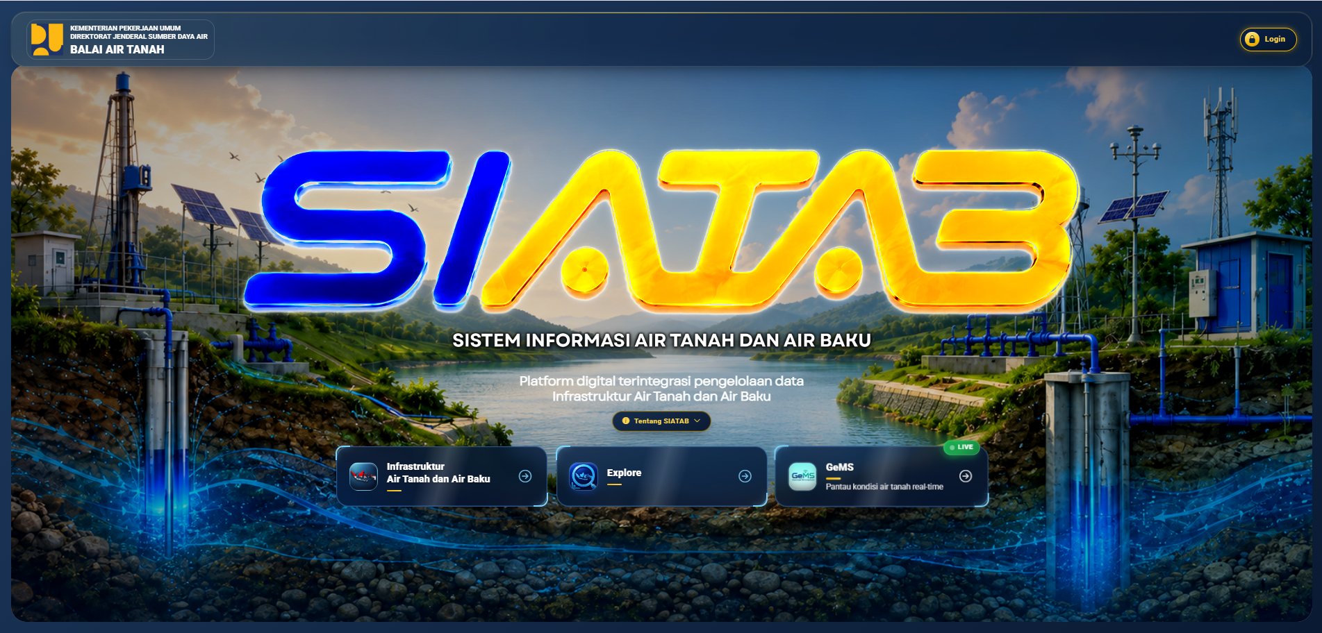 Sistem Informasi Air Tanah dan Air Baku