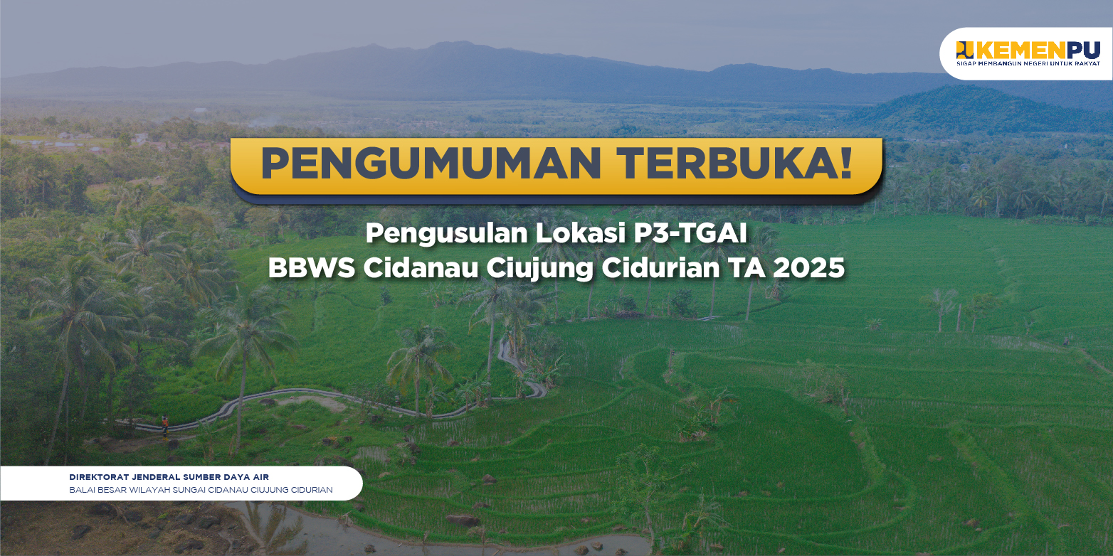 Pengusulan Lokasi P3-TGAI 2025