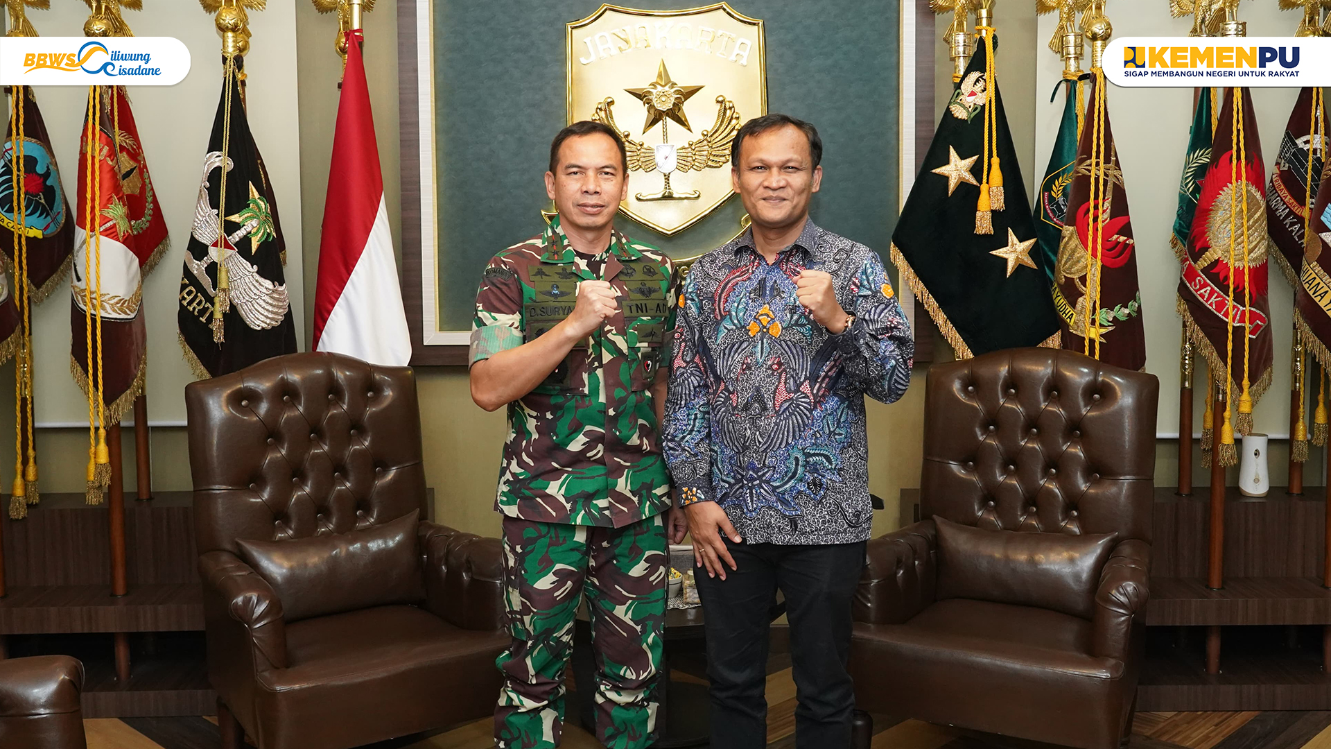 Rapat Koordinasi BBWSCC dan Kodam Jaya