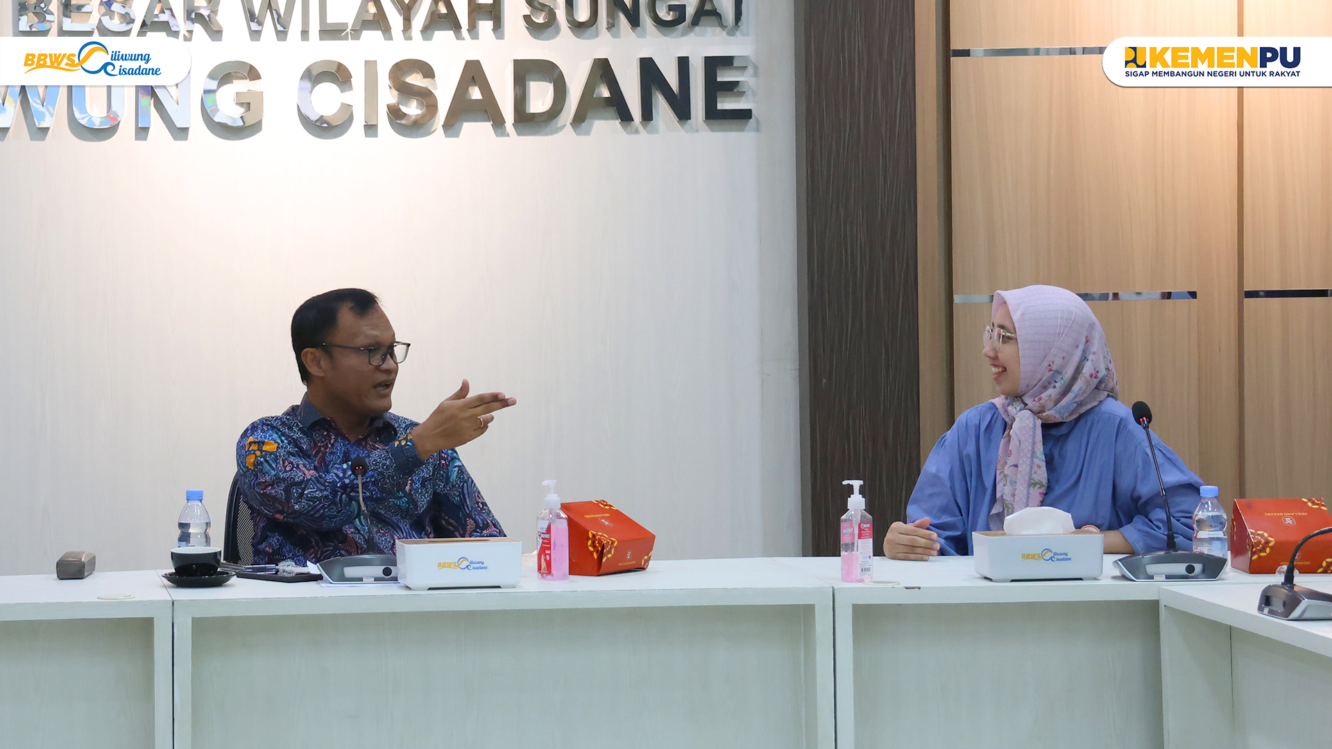 Rapat Koordinasi BBWSCC dengan Dinas SDA DKI Jakarta