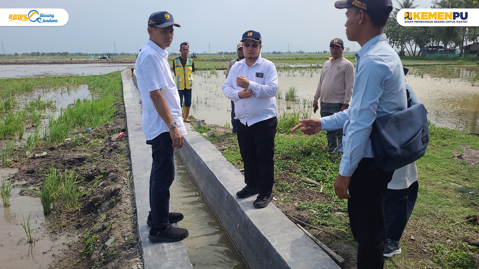 Monitoring Pekerjaan P3-TGAI MITRA CAI KEBON BARU