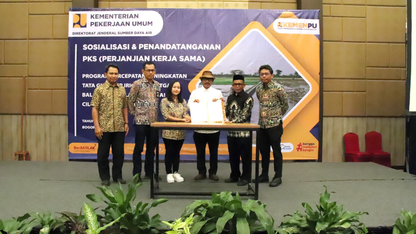 Perjanjian Kerja Sama (PKS) Program Percepatan Peningkatan Tata Guna Air Irigasi (P3-TGAI) Tahun Anggaran 2026