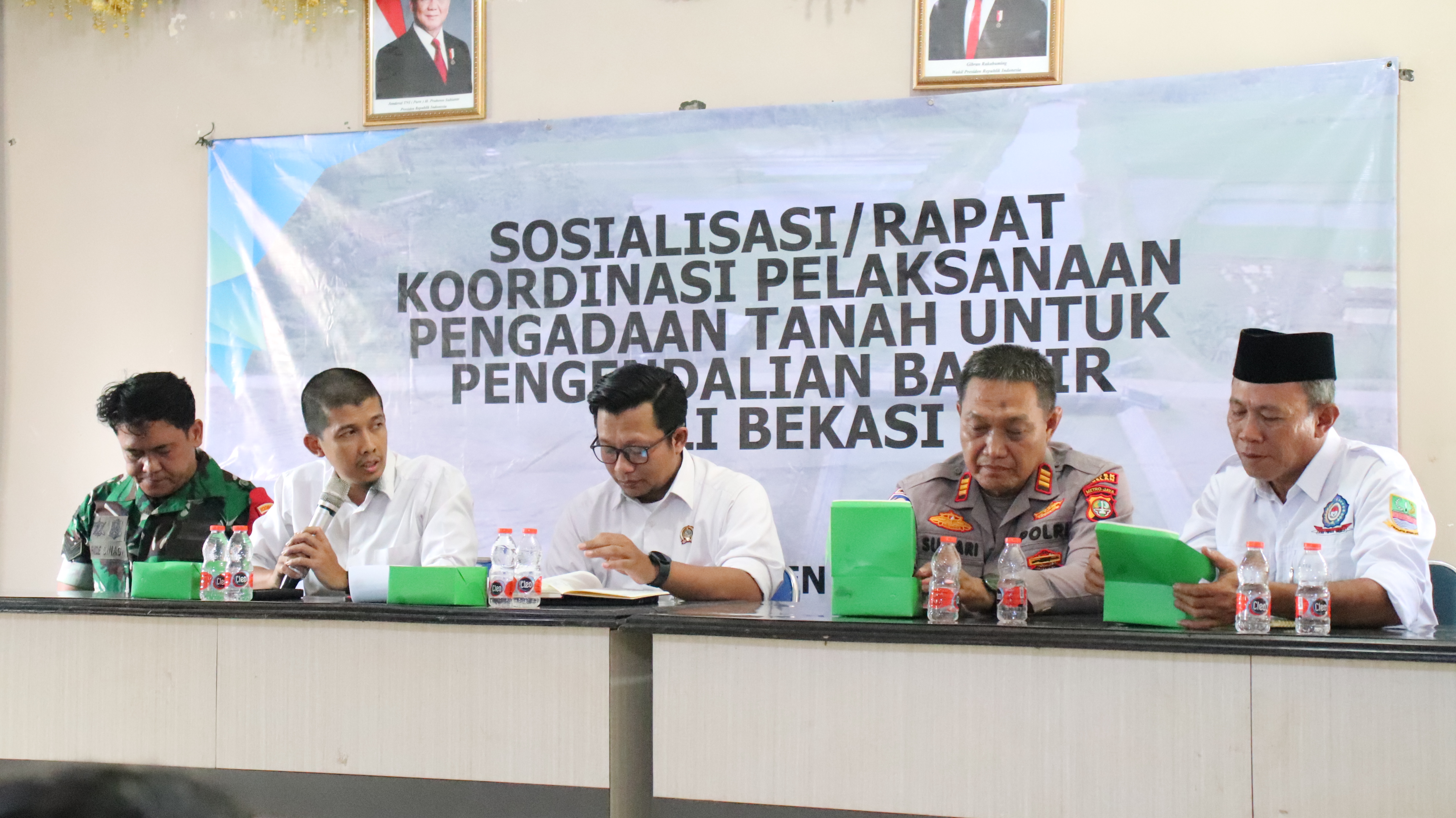 Sosialisasi Pengadaan Tanah Pengendalian Banjir Kali Bekasi