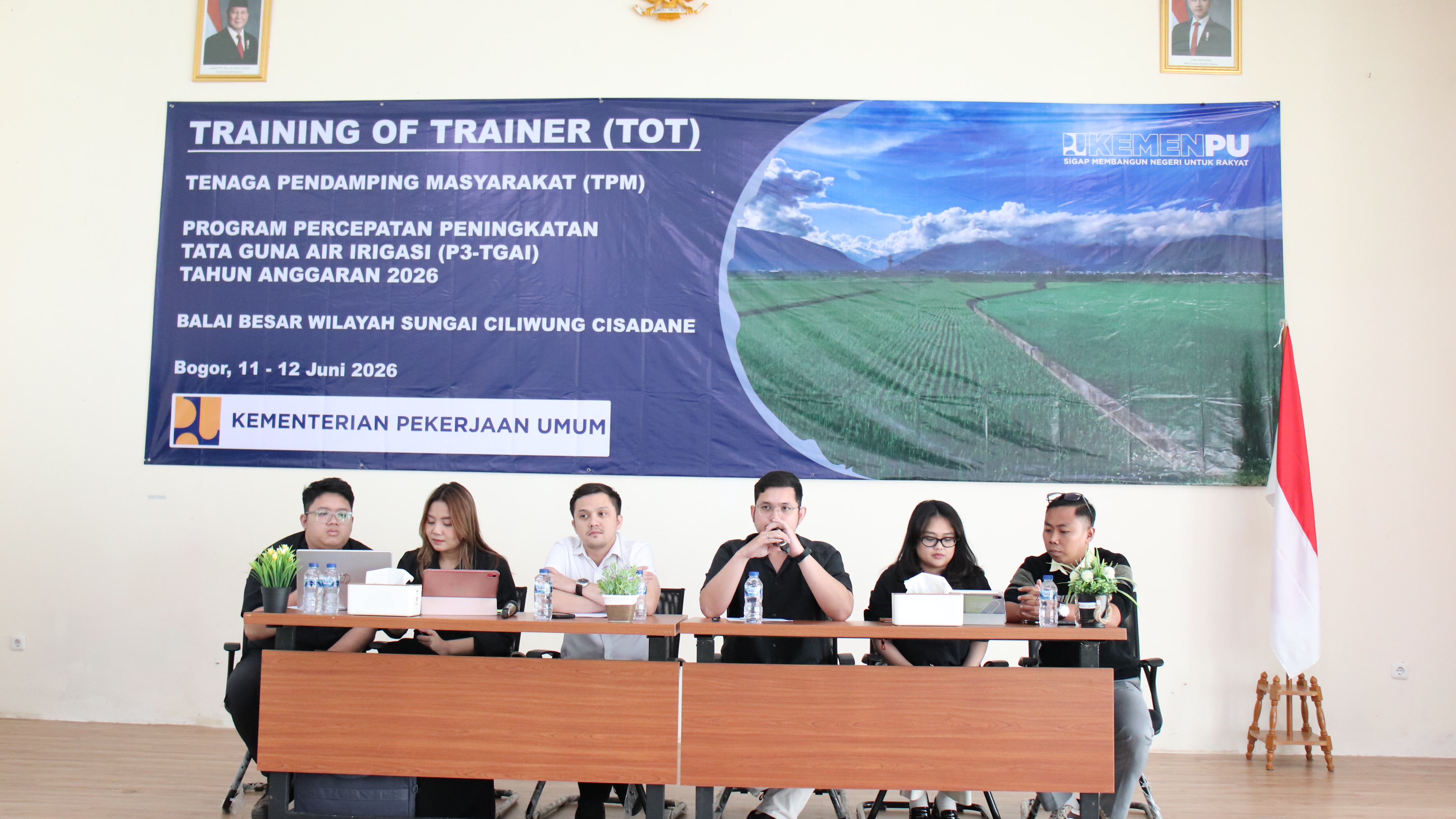 TKPSDA Wilayah Sungai Ciliwung Cisadane menyelenggarakan Sidang Komisi Pertama