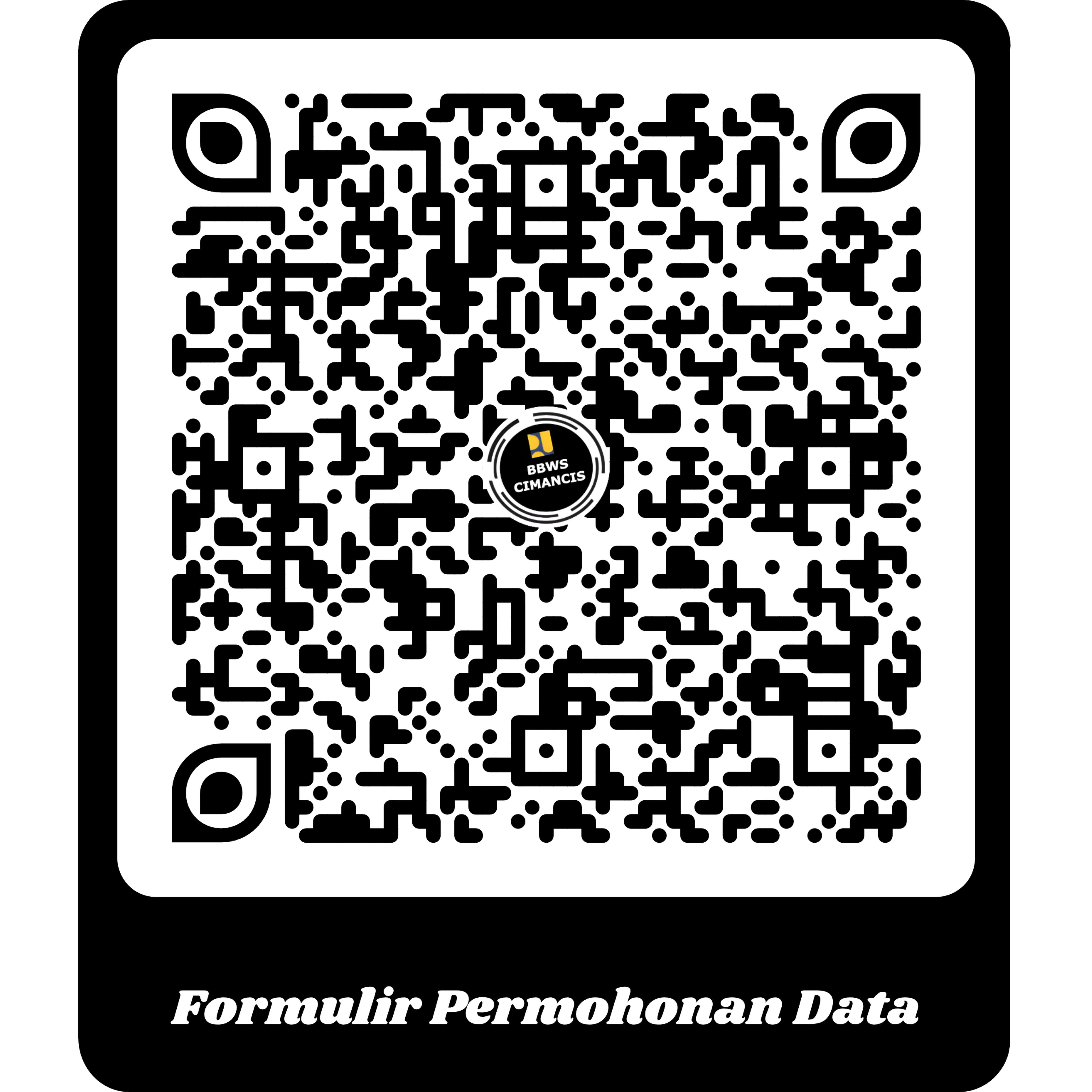 QR Permohonan Data