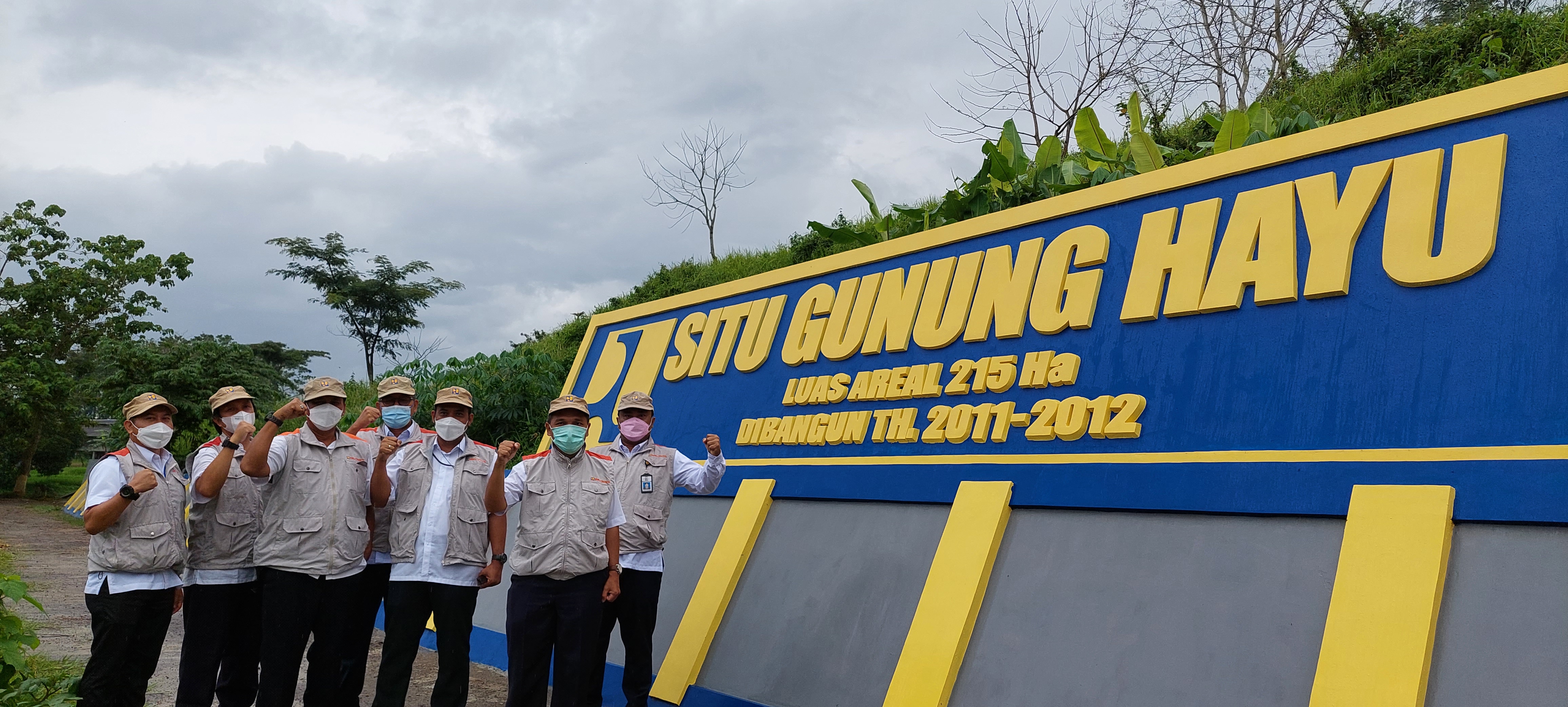 pemeliharaan Situ Gunung Hayu di kaki Gunung Ciremai dikunjungi Kepala BBWS Cimanuk Cisanggarung