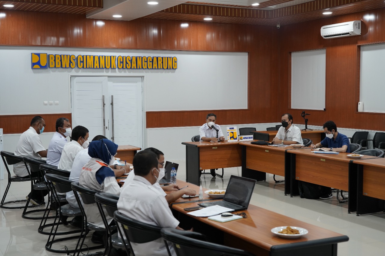 BBWS CIMANUK CISANGGARUNG UNDANG PARA AHLI DALAM DISKUSI PEMBAHASAN PENINGKATAN SITU CIHAUR DAN PENGENDALIAN BANJIR DI WILAYAH SUNGAI CIMANUK CISANGGARUNG