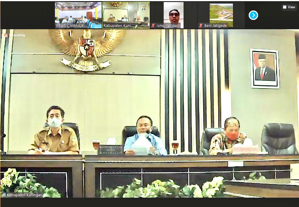 DENGAN SEMANGAT SUMPAH PEMUDA, KEPALA BBWS CIMANUK CISANGGARUNG AJAK SEMUA PIHAK FOKUS TUNTASKAN BENDUNGAN KUNINGAN.