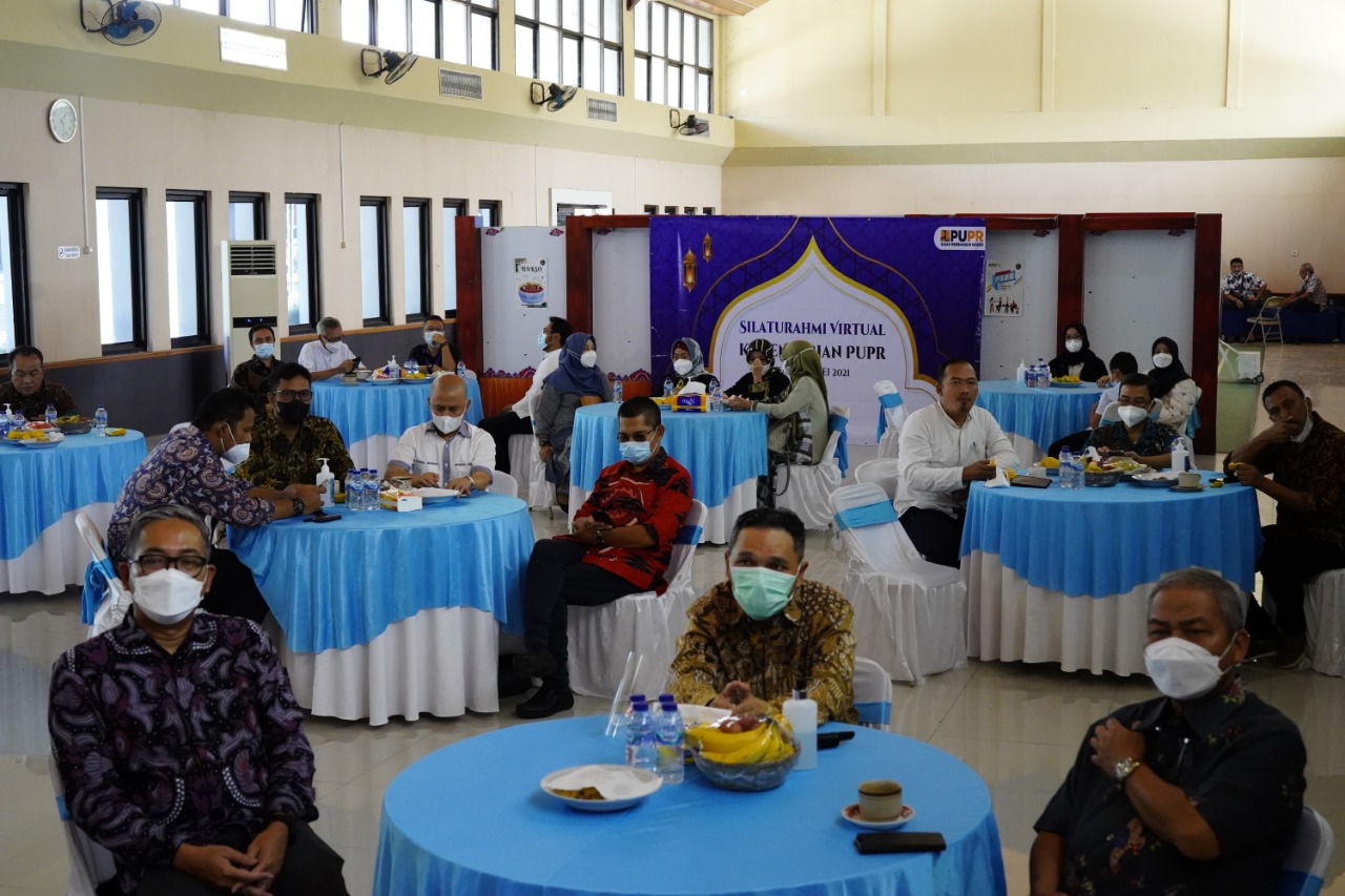 bbws cimanuk cisanggarung hadiri silaturahim virtual bersama keluarga besar kementerian Pupr