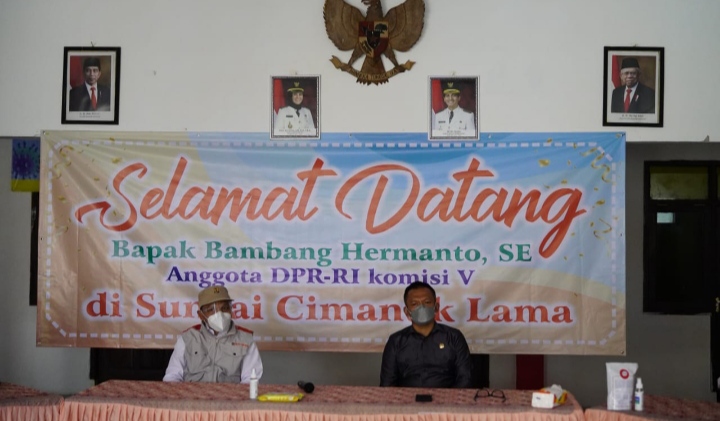 BBWS Cimancis dan Komisi V DPR RI Tinjau Kondisi Sungai Cimanuk Lama