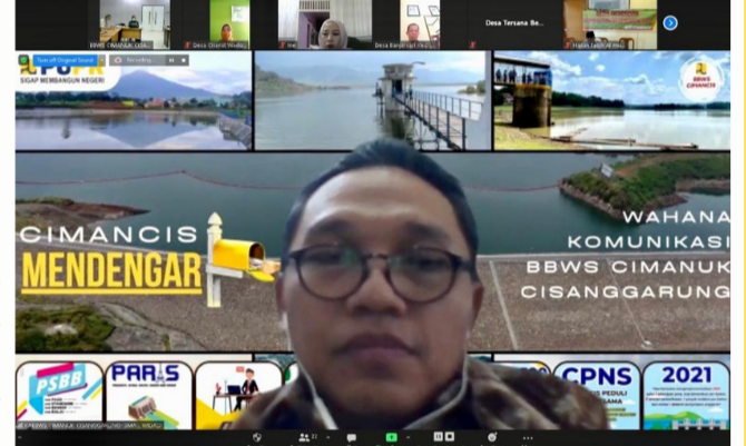 DENGAR LANGSUNG MASUKAN WARGA, BBWS CIMANCIS GALAKAN CIMANCIS MENDENGAR SECARA RUTIN.