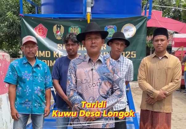 Peningkatan Akses Air Bersih di Desa Longok melalui Pembangunan Sumur Air Baku