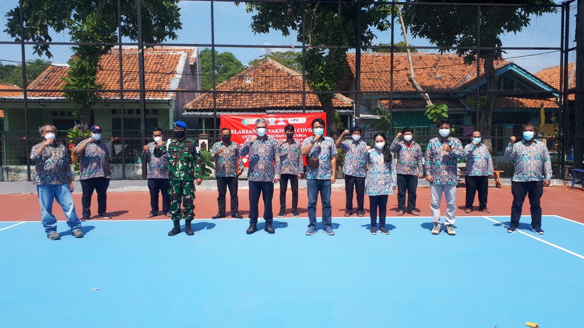 Tim Satgas covid BBWS Cimancis Gandeng RS. Ciremai optimalkan Vaksinasi