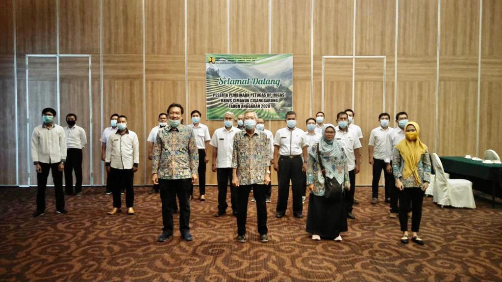 PEMBINAAN PETUGAS OPERASI DAN PEMELIHARAAN IRIGASI BALAI BESAR WILAYAH SUNGAI CIMANUK CISANGGARUNG
