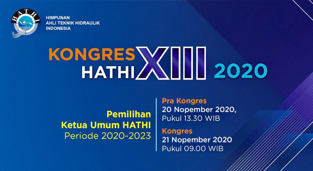 HADIRI KONGGRES VIRTUAL HATHI KE XIII 2020, KEPALA BBWS CIMANUK CISANGGARUNG TERPILIH SEBAGAI SEKERTARIS UMUM HATHI PERIODE 2020 - 2023
