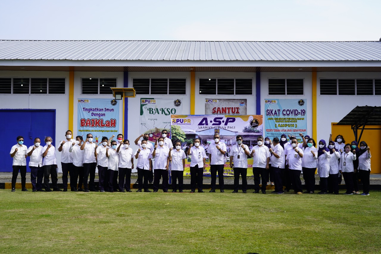 Solidkan seluruh Pegawai BBWS Cimanuk Cisanggarung Melalui Arahan Selasa Pagi
