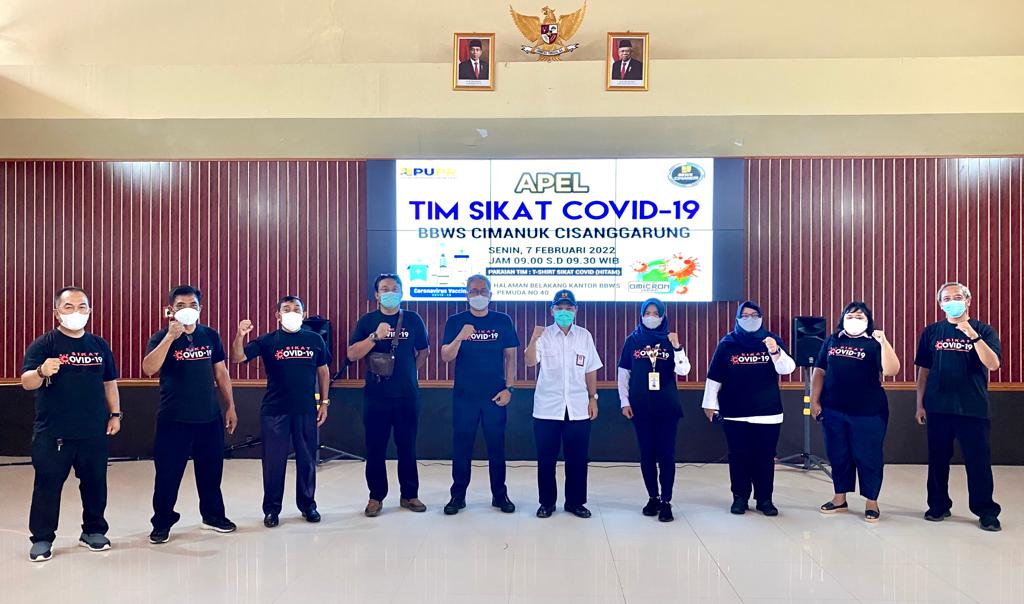 SIAGA KENDALIKAN VARIAN OMICRON, TIM SIKAT COVID-19 ADAKAN APEL
