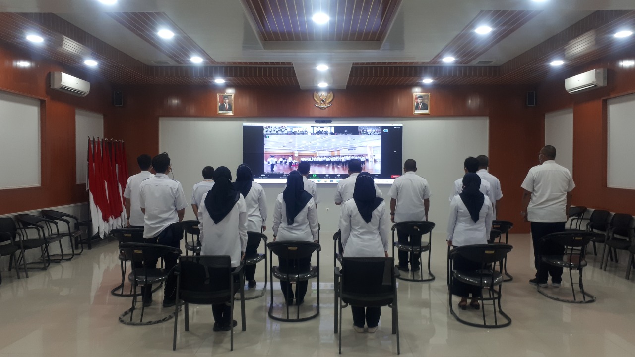BBWS CIMANUK CISANGGARUNG TURUT HADIR DALAM PELANTIKAN PEJABAT PENGAWAS, PEJABAT FUNGSIONAL, DAN PENGUKUHAN SUBKOORDINATOR/KETUA TIM DI LINGKUNGAN DIREKTORAT JENDERAL SUMBER DAYA AIR
