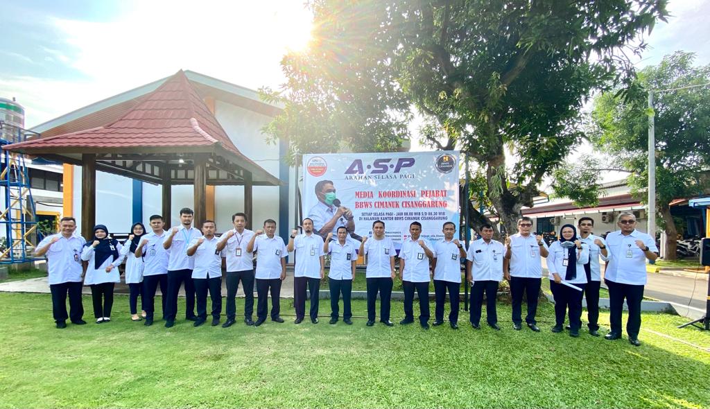 ARAHAN SELASA PAGI BERSAMA TIM SIMURP, KEPALA BBWS INSTRUKSIKAN SELURUH TIM IDENTIFIKASI POTENSI SOSIAL DI SELURUH PROJECT 