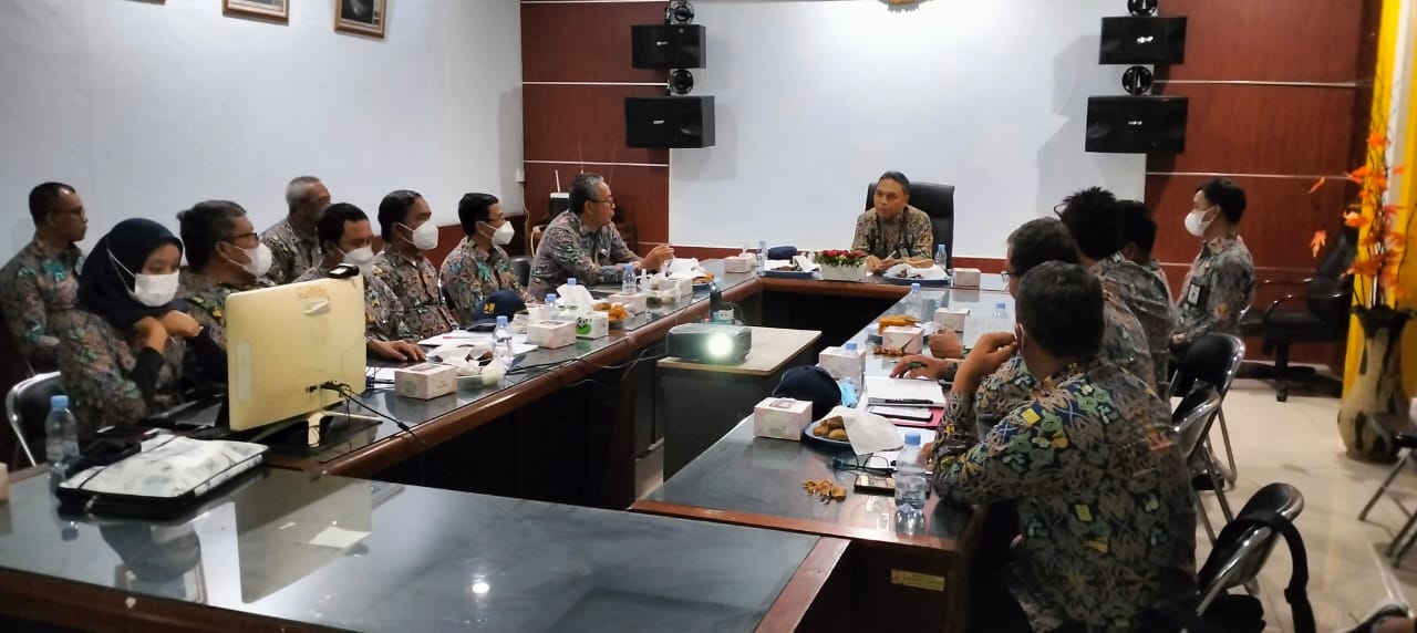 PIMPIN RAPIM, KEPALA BBWS CIMANUK CISANGGARUNG INSTRUKSIKAN SELURUH BIDANG UNTUK MENINGKATKAN PROGRES FISIK PEKERJAAN 