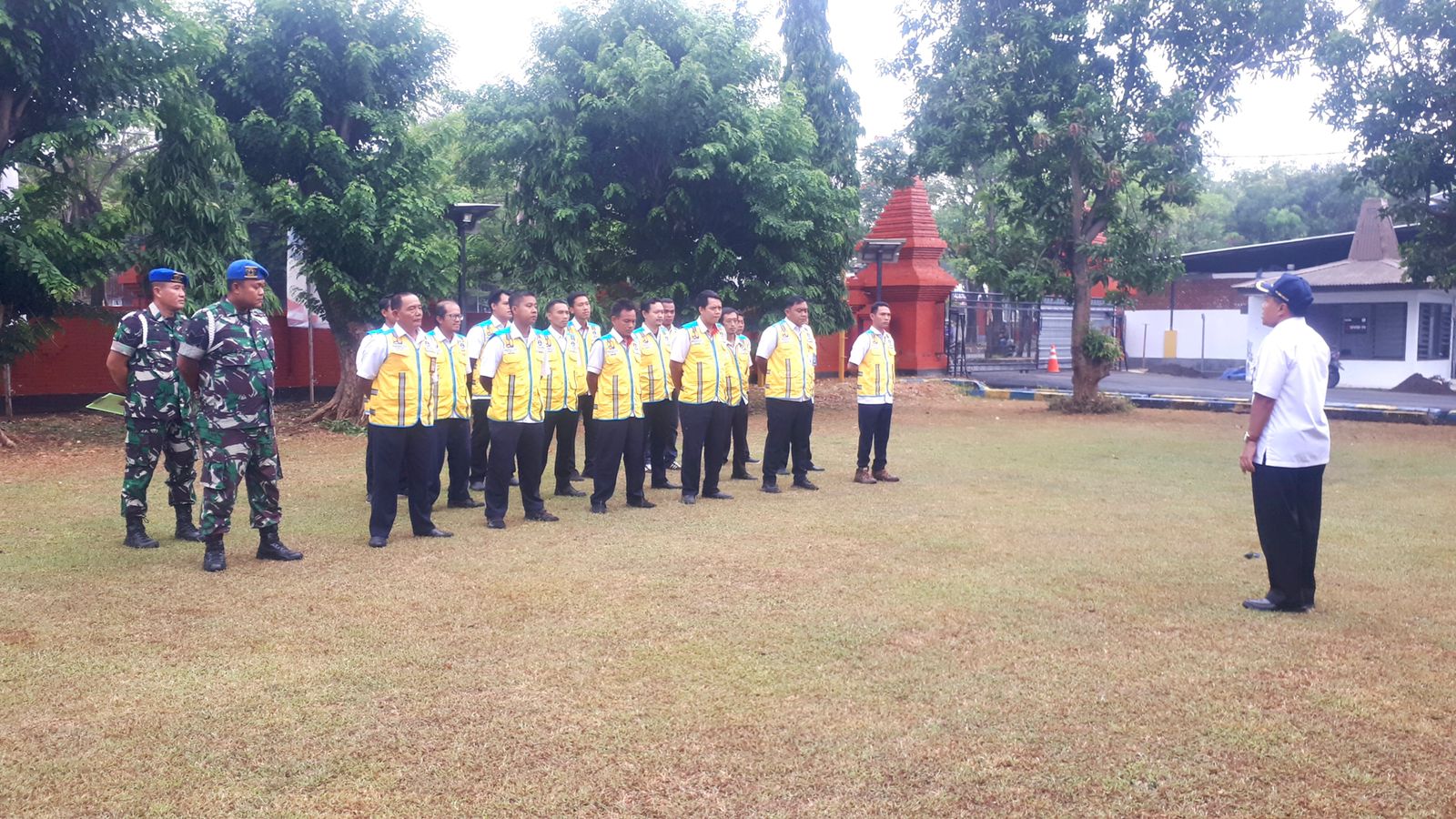 Tim Station (Siap Tugas Apapun Totalitas Ikhlas Orientasi Negara) BBWS Cimanuk Cisanggarung Debut Bela Negara dengan PBB