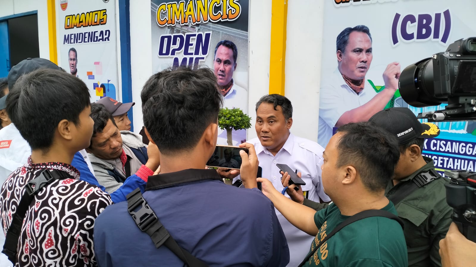 GELAR CIMANCIS OPEN MIC, BBWS CIMANUK CISANGGARUNG KENALKAN INOVASI TERBARU CEPAT TEPAT MELAYANI KEPADA REKAN WARTAWAN