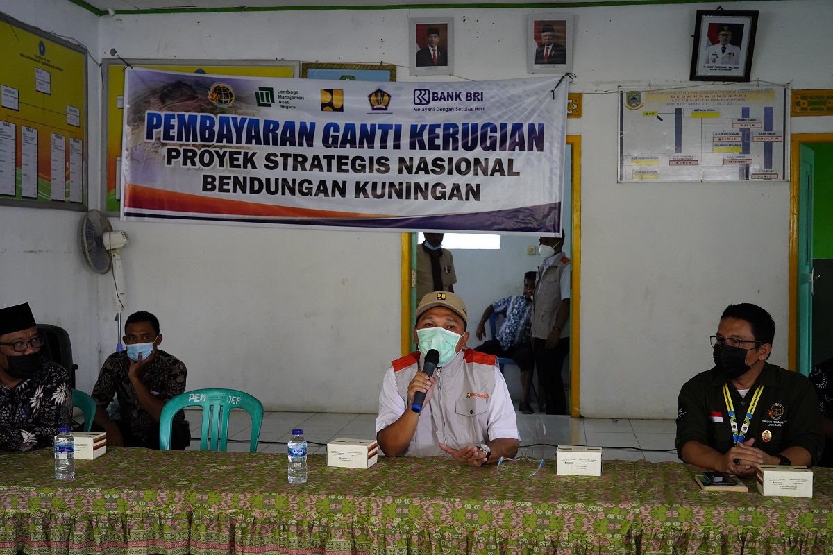 BBWS Cimancis Fasilitasi Ganti Untung Pembayaran Lahan Bendungan Kuningan