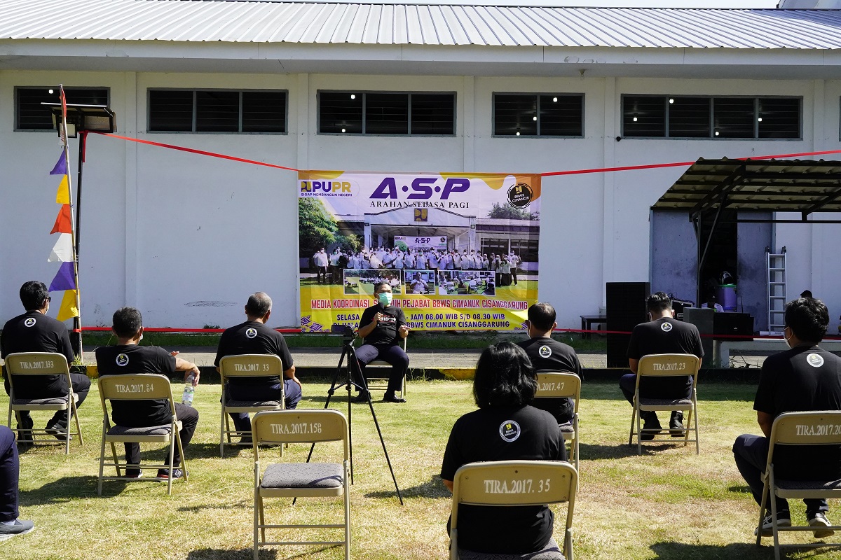 Tingkatkan Kreativitas Meski Di Masa Pandemi, Ka BBWS Cimancis Ajak Pegawai Biasakan Memulai Hari Dengan Aktivitas Sehat