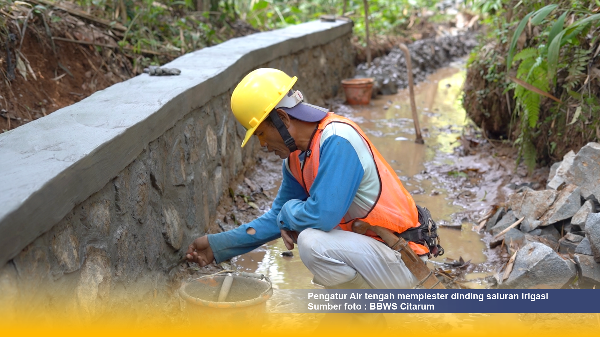 BBWS Citarum Dukung Pengabdian Pengatur Air bagi Kelancaran Panen Petani Desa Mandalasari