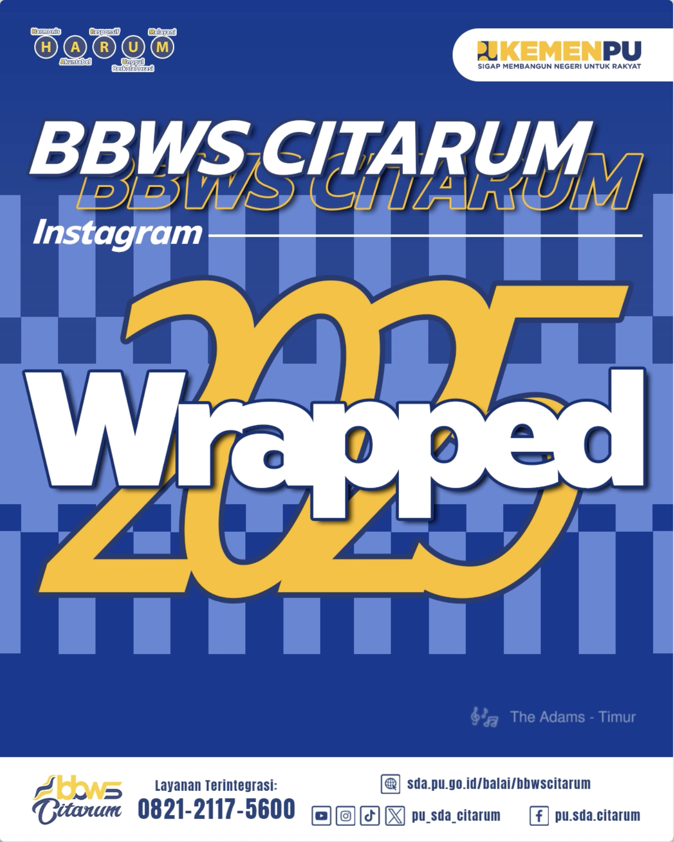 BBWS Citarum Instagram Wrapped
