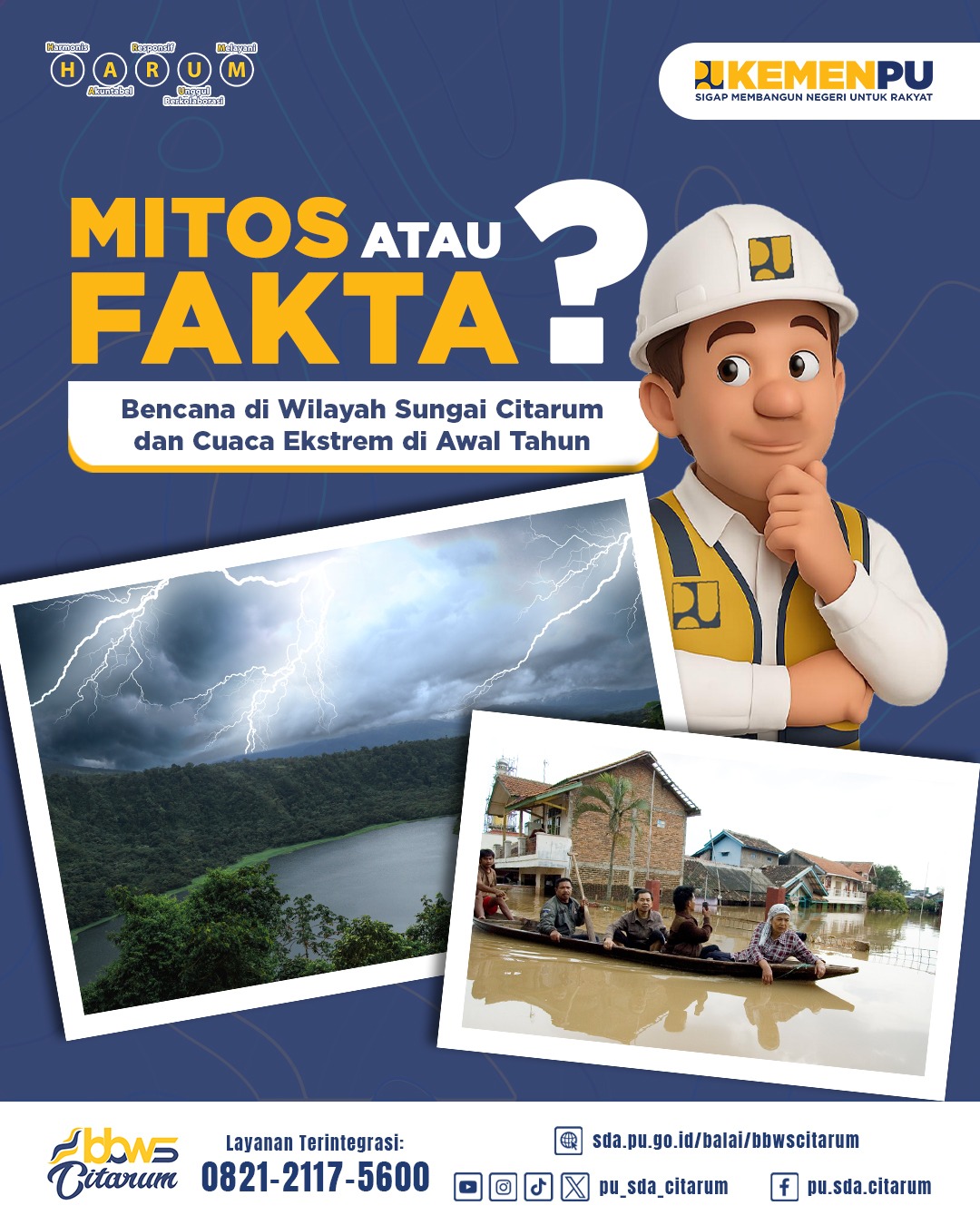 Bencana di Wilayah Sungai Citarum & Cuaca Ekstrem di Awal Tahun