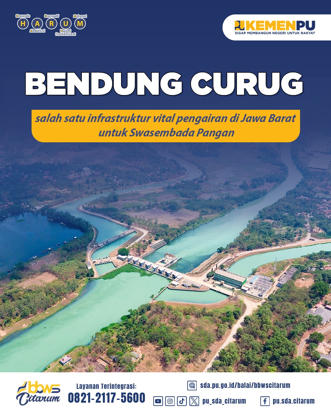 Bendung Curug, Penjaga Ketahanan Pangan Jawa Barat