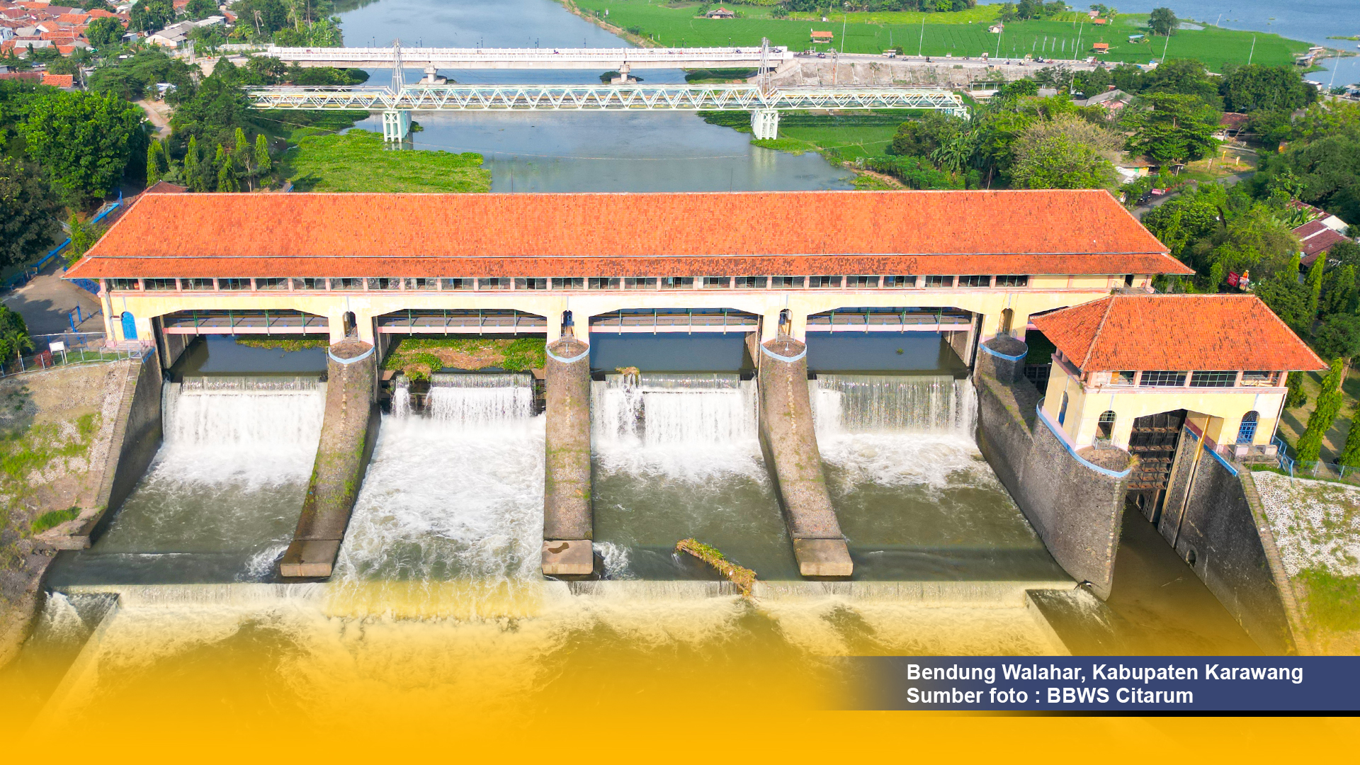 Bendung Walahar: Warisan Satu Abad Penopang Ketahanan Pangan Bangsa