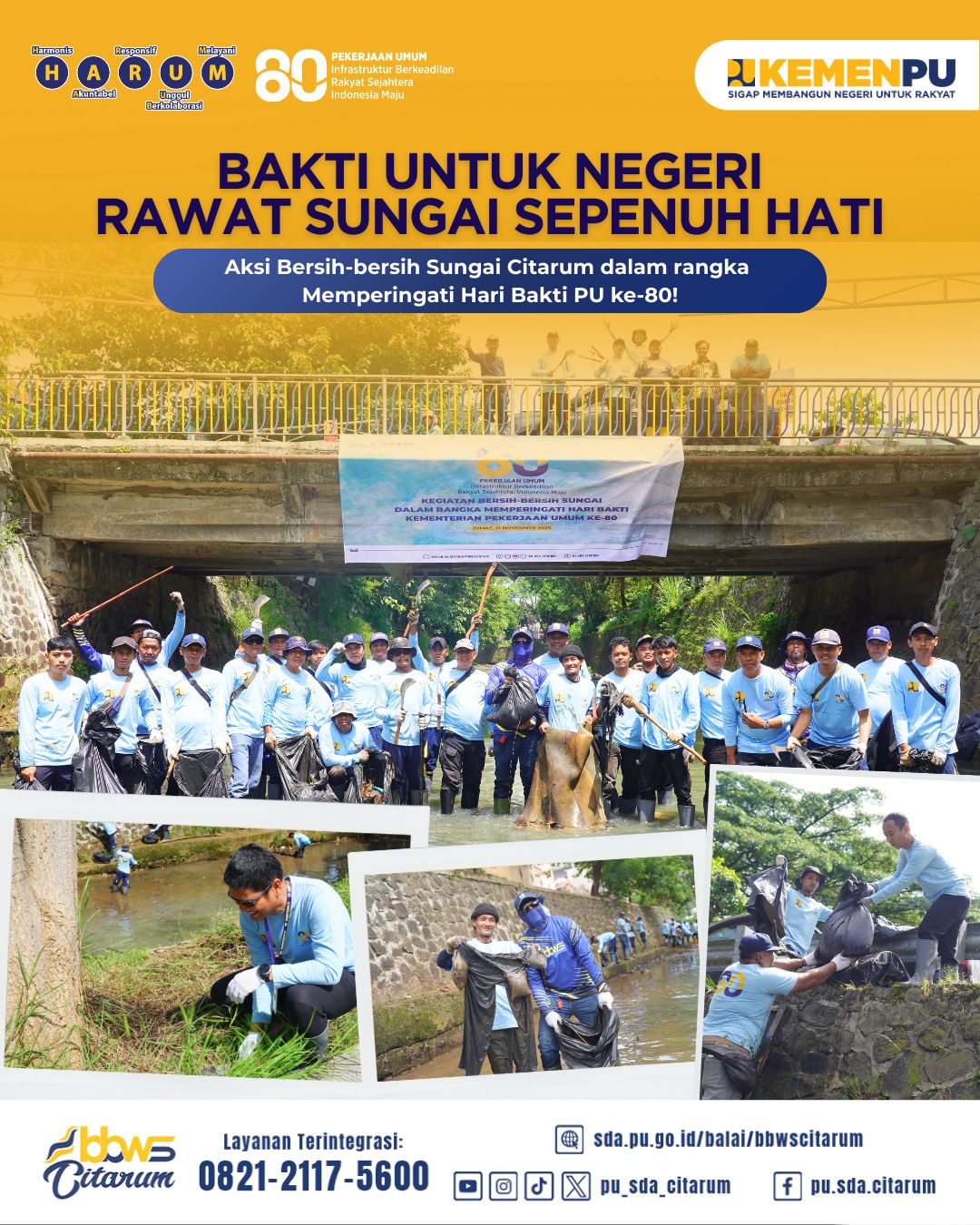 Bukti Untuk Negeri Rawat Sungai Sepenuh Hati