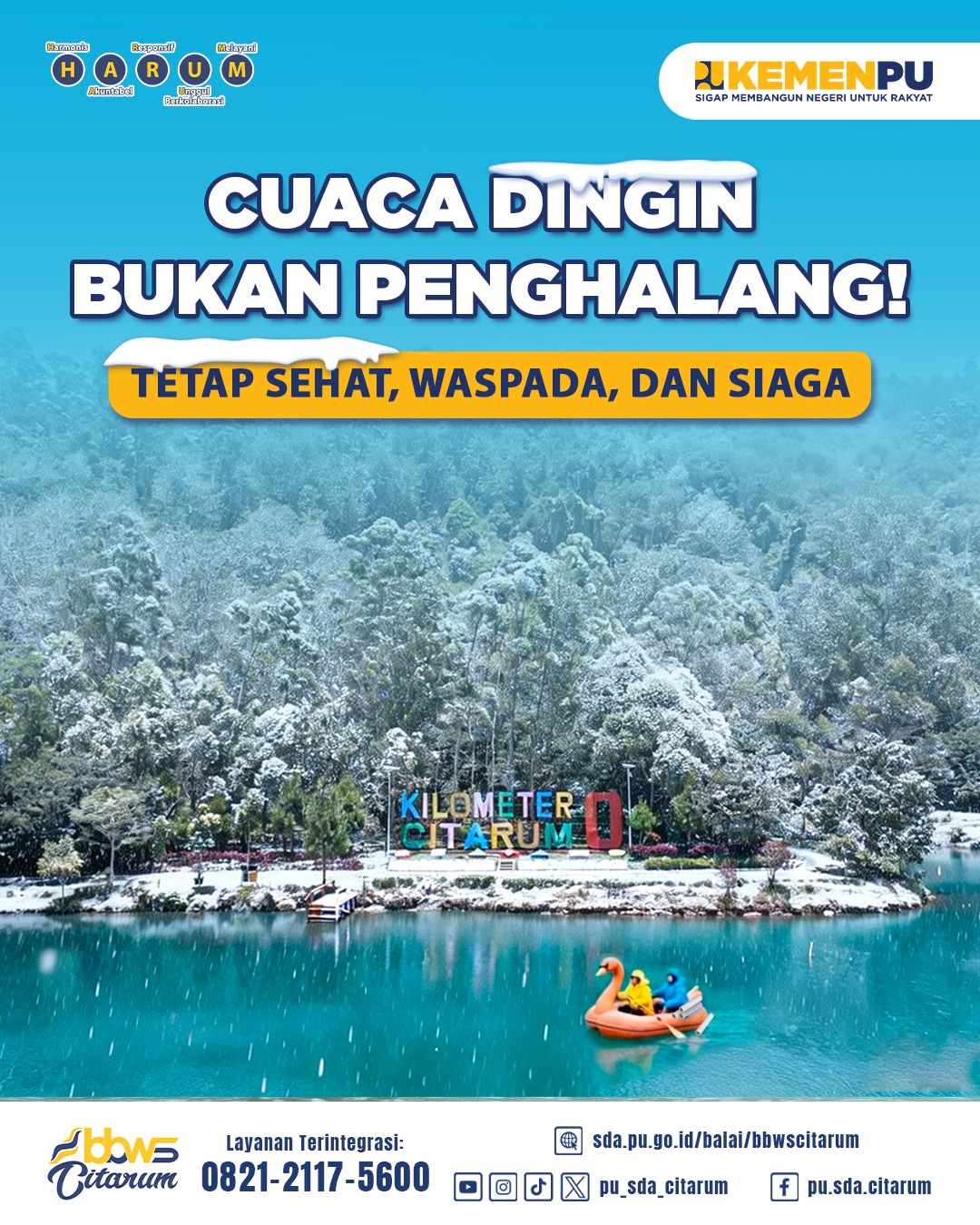 Cuaca Dingin Bukan Penghalang