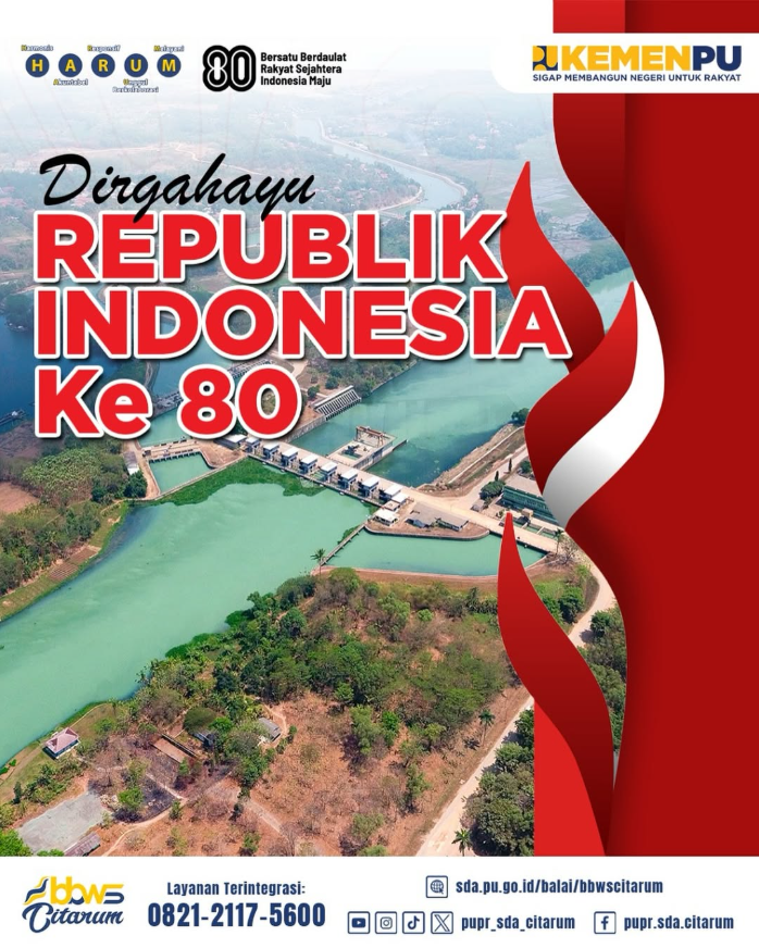 Dirgahayu Kemerdekaan Republik Indonesia ke 80