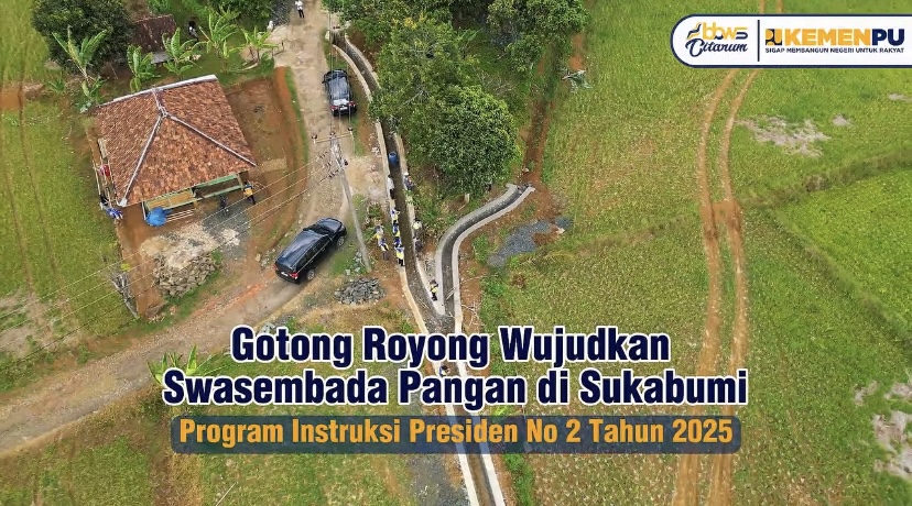Gotong Royong Wujudkan Swasembada Pangan di Sukabumi