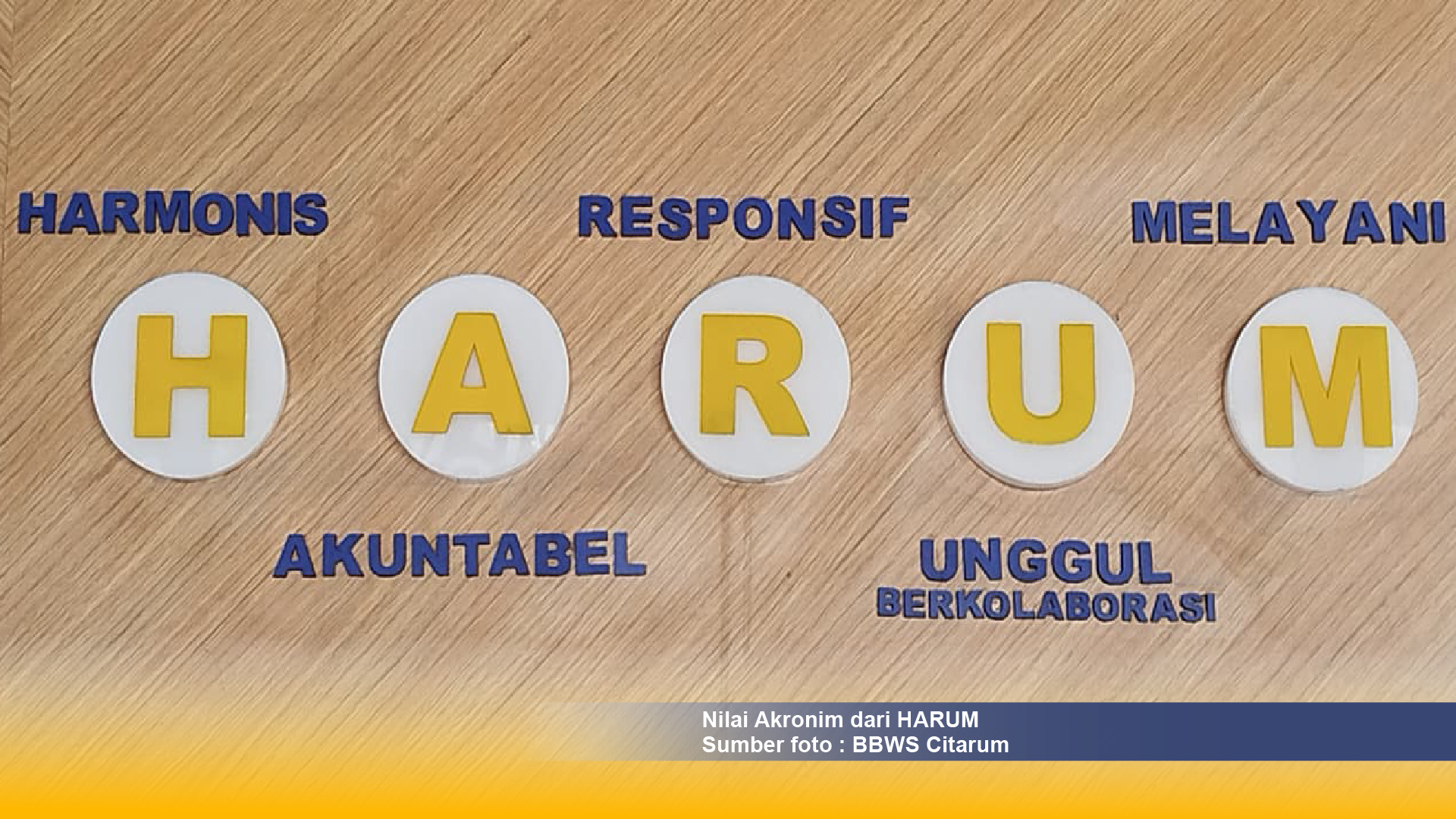 HARUM: Ketika Nilai Budaya Kerja Bersinergi di BBWS Citarum