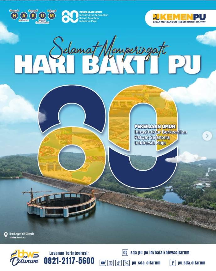 Memperingati Hari Bakti PU Ke 80