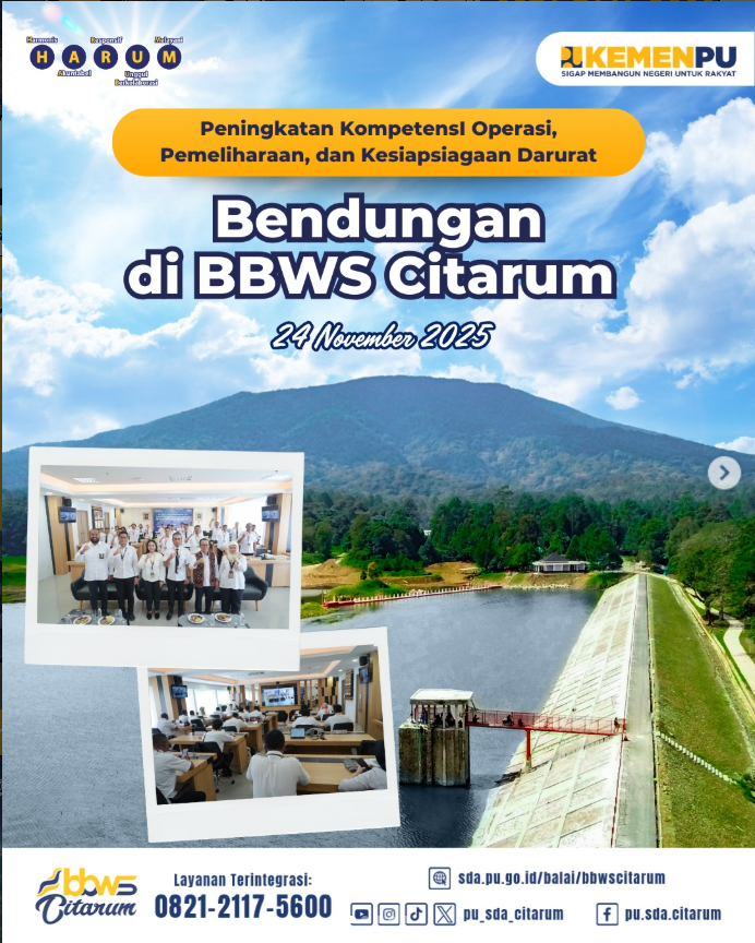 Peningkatan Kompetensi Operasi, Pemeliharaan dan Kesiapsiagaan Darurat Bendungan