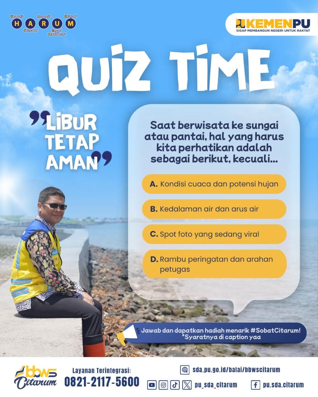 Quiz Time: Libur Tetap Aman