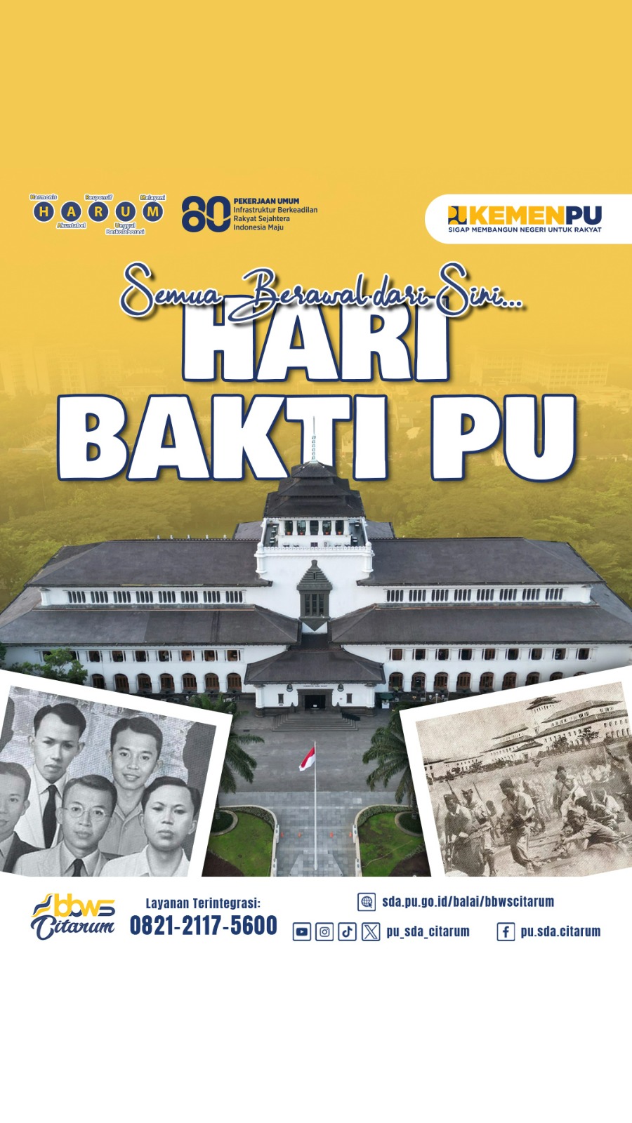 Semua Berawal Dari Sini - Hari Bakti PU