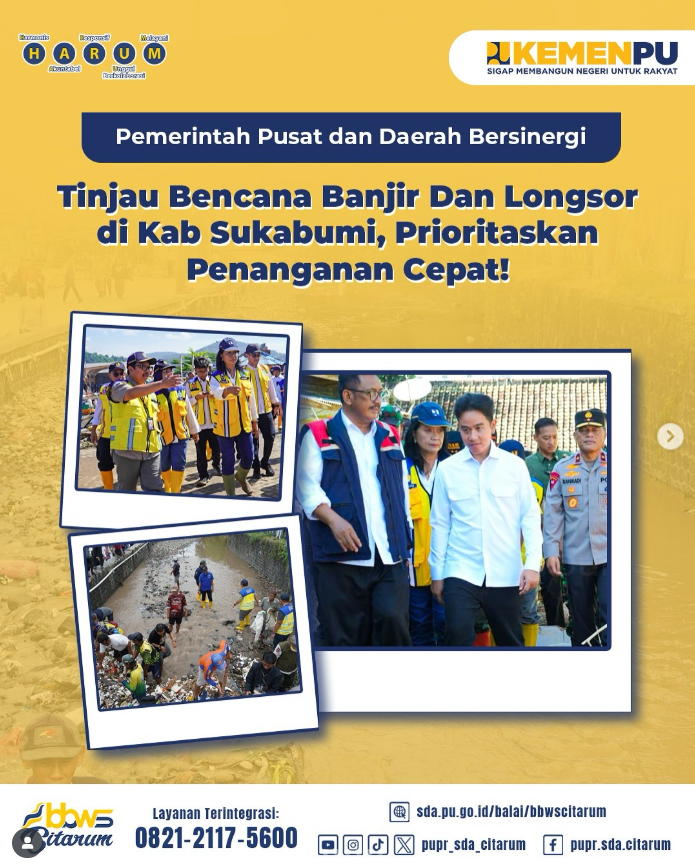 Tinjauan Bencana Banjir dan Longsor Kab. Sukabumi