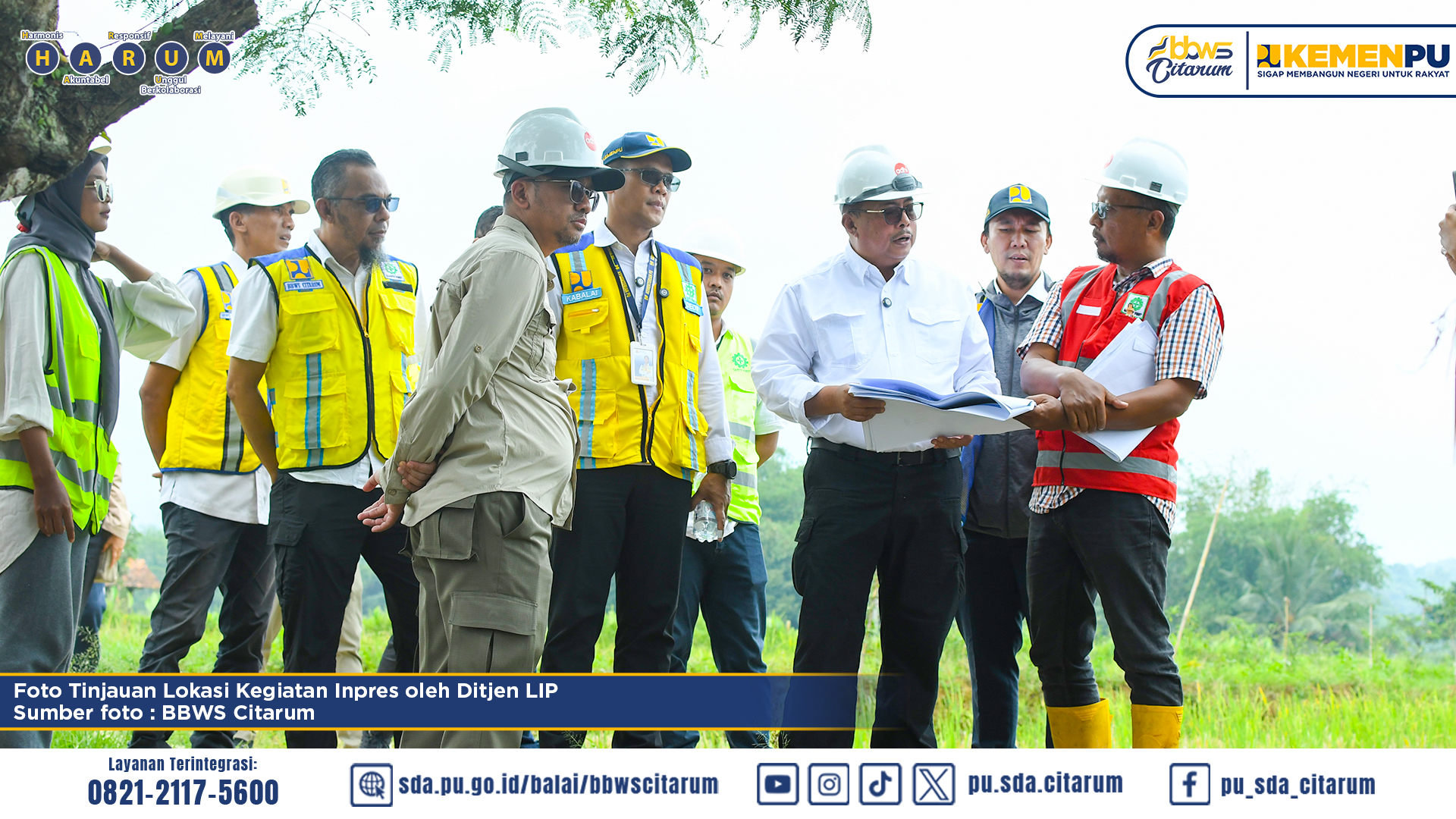 Tinjauan Lokasi Kegiatan Inpres 02/2025: Ditjen LIP Pastikan Kabupaten Subang Akselerasi Swasembada Pangan