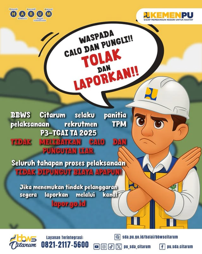 Waspada Calo dan Pungli Program P3-TGAI