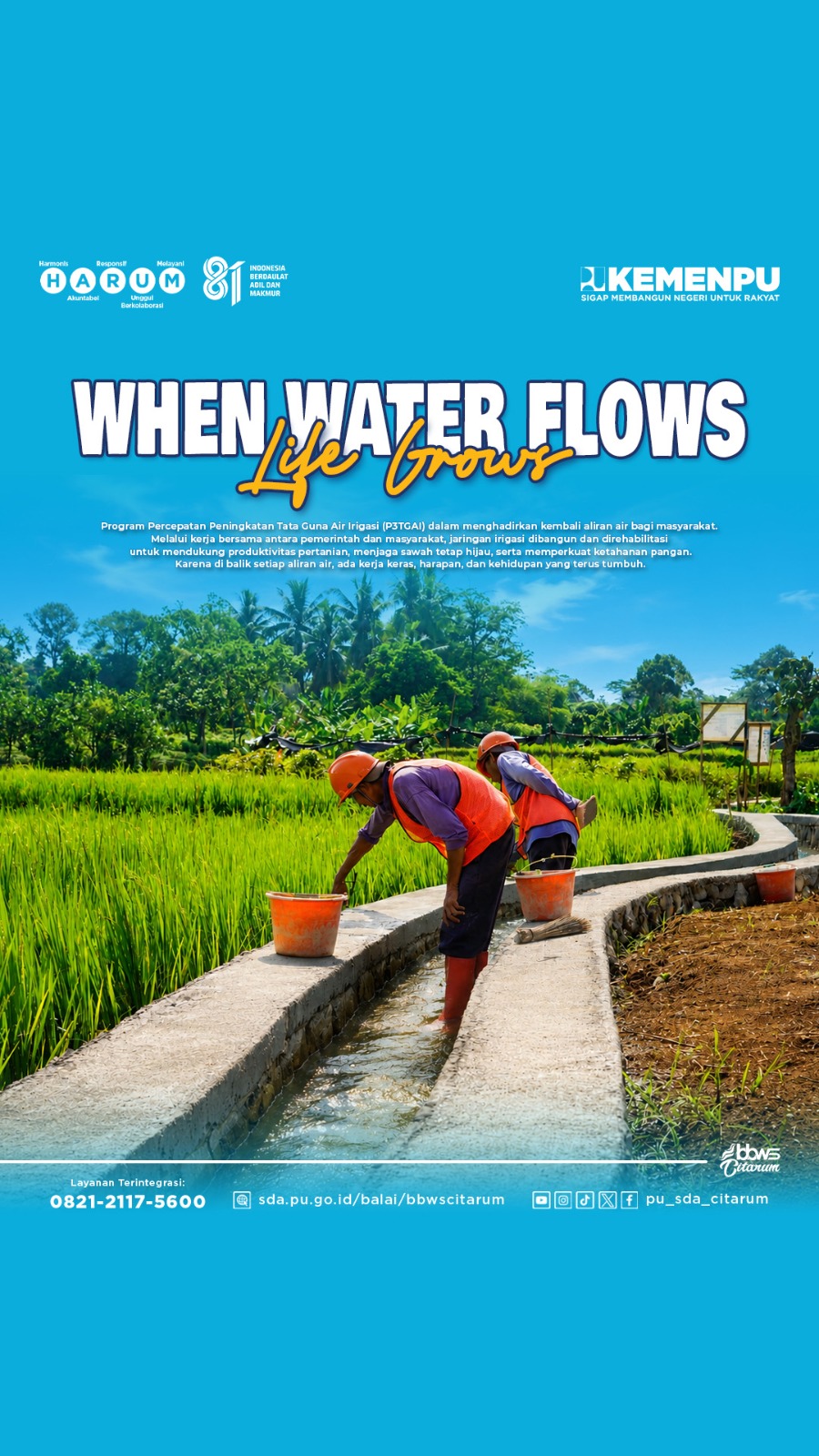 When Water Flows, Life Flows