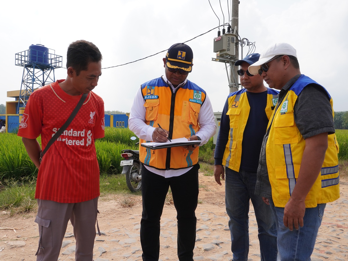 BBWS Mesuji Sekampung Tinjau Lokasi Peresmian Program Inpres Nomor 2 Tahun 2025 oleh Presiden RI