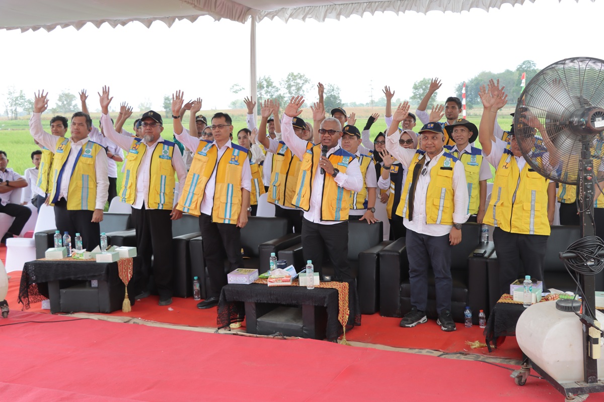 BBWS Mesuji Sekampung Ikuti Zoom Persiapan Peresmian Program Inpres Nomor 2 Tahun 2025