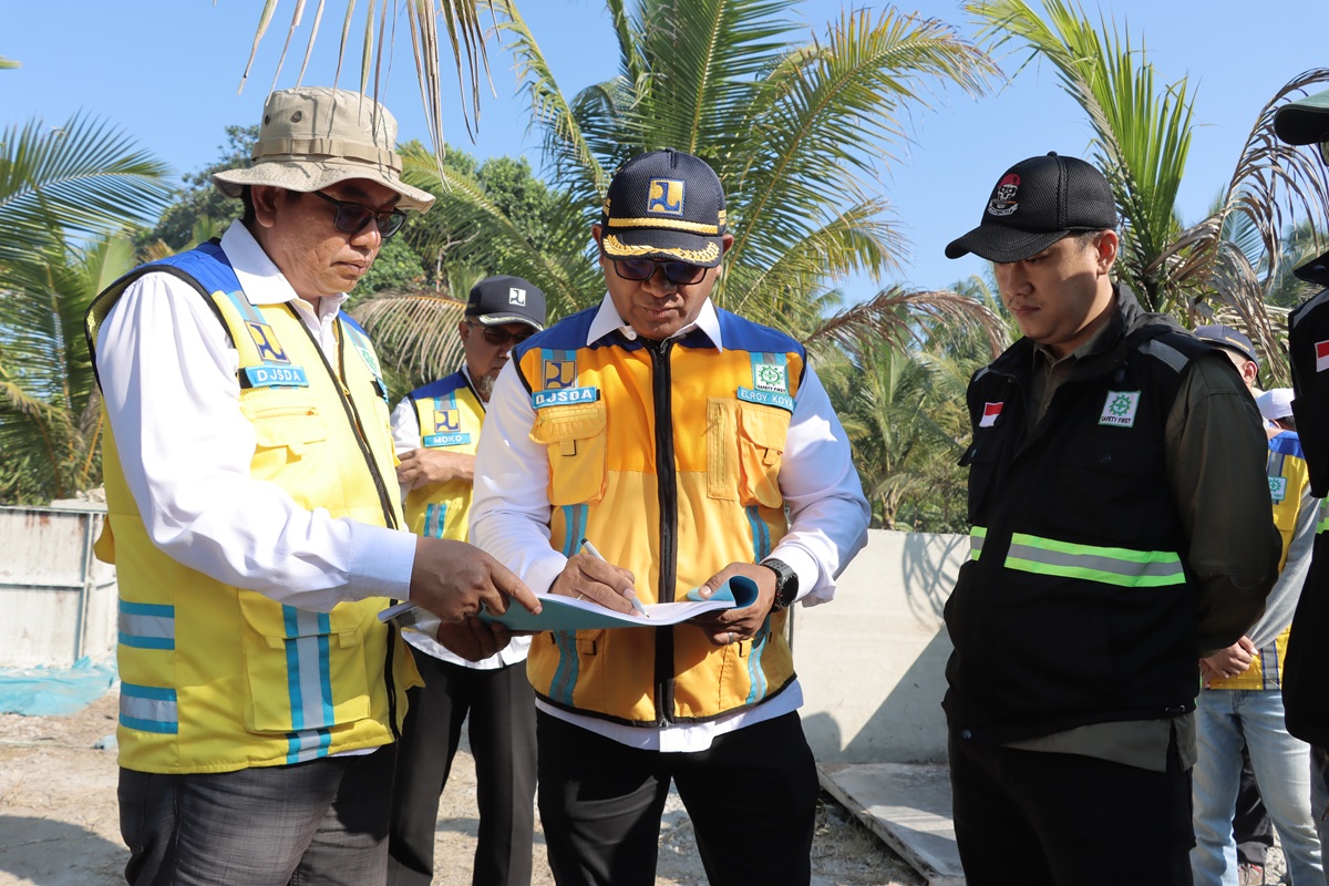 BBWS Mesuji Sekampung Mulai Bangun Pengaman Pantai Mandiri Sejati, Lindungi Wilayah Pesisir dari Ancaman Abrasi
