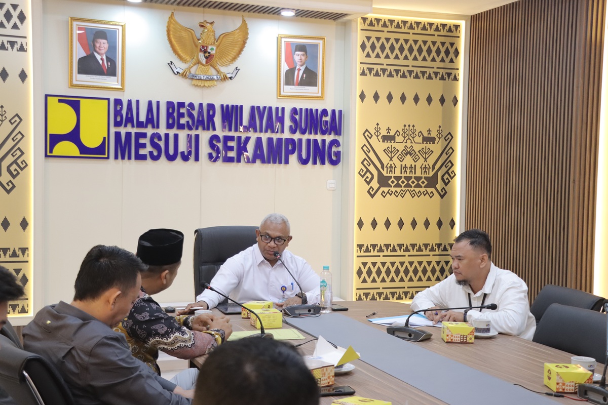 DPRD Tanggamus Kunjungi Kantor BBWS Mesuji Sekampung, Bahas Pengelolaan SDA dan Pemanfaatan Waduk Bendungan Batutegi